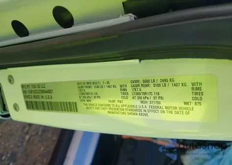 2025 Jeep Wrangler 2-Door Rubicon 4X4 из США, поврежденный, VIN 1C4PJXCG2SW644001